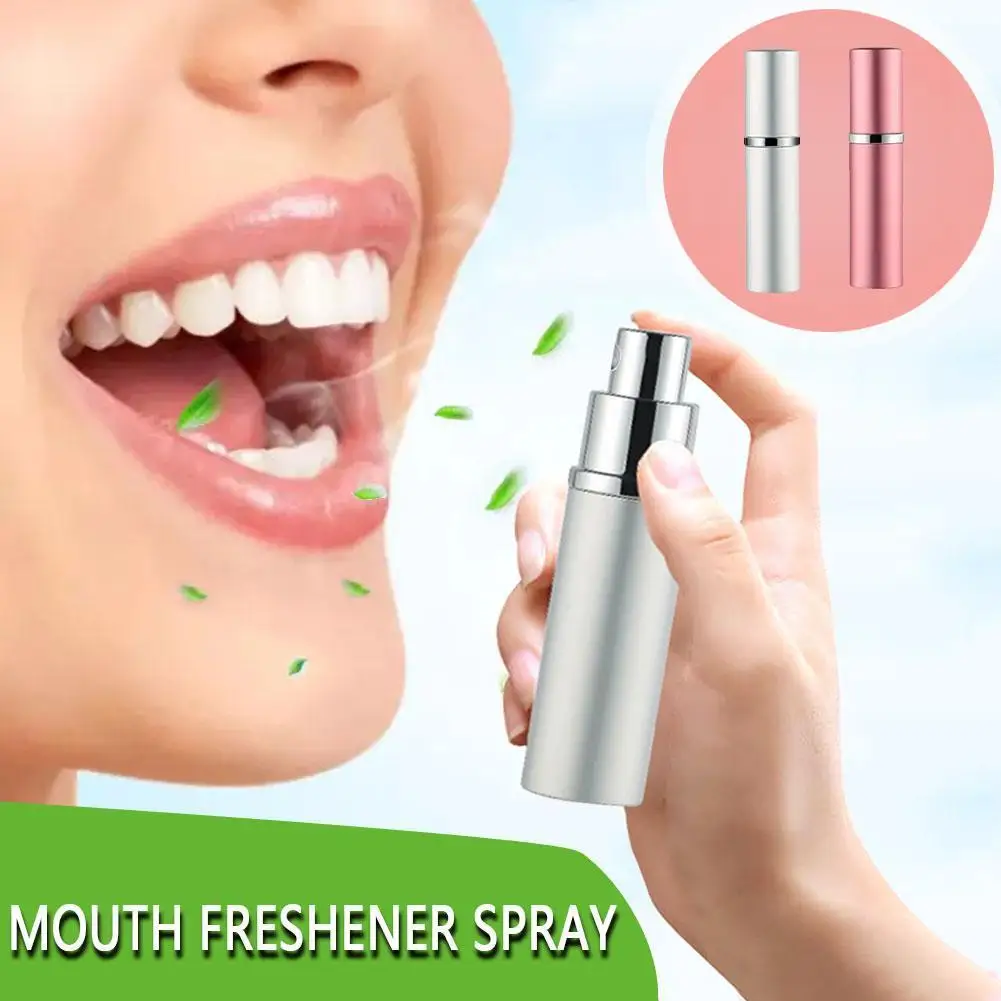 

10ml Breath Freshener Spray Deodorant Breath Removal Flavor Male Spray Couple And Breath Portable Lemon Stubborn Peach Fema V0Z1