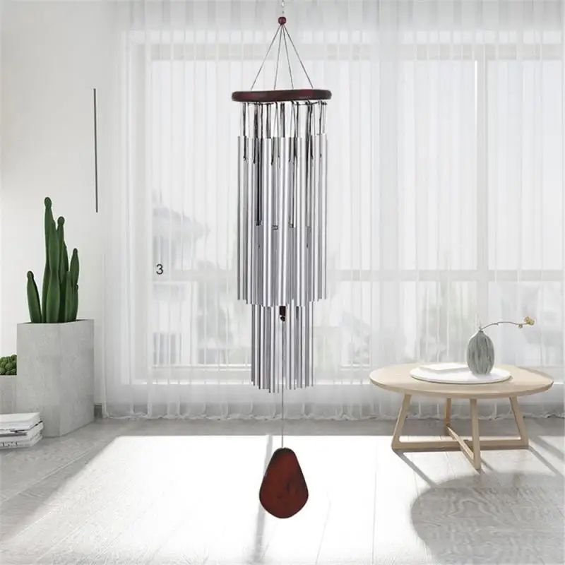 

Outdoor Metal Wind Chimes Yard GardenBell Wind Chime Window Bells Wall Hanging Decorations Home Decor wooden wind