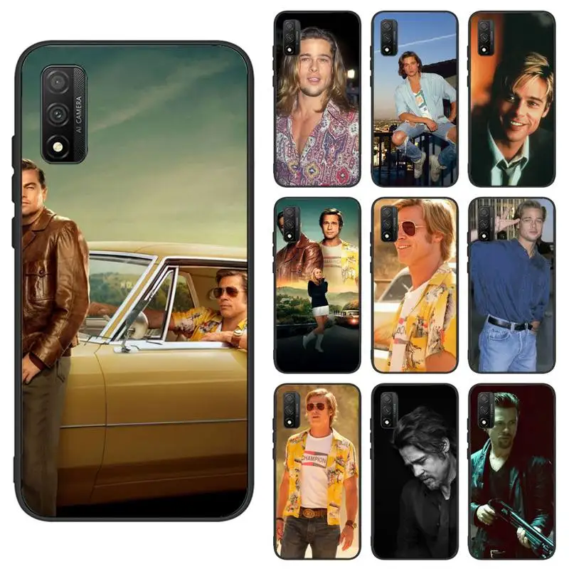 brad pitt Phone Case for Samsung S6 S7 S8 S9 S10 edge plus S10 5G S20 S21 S30ultrs 5G Fundas Cover
