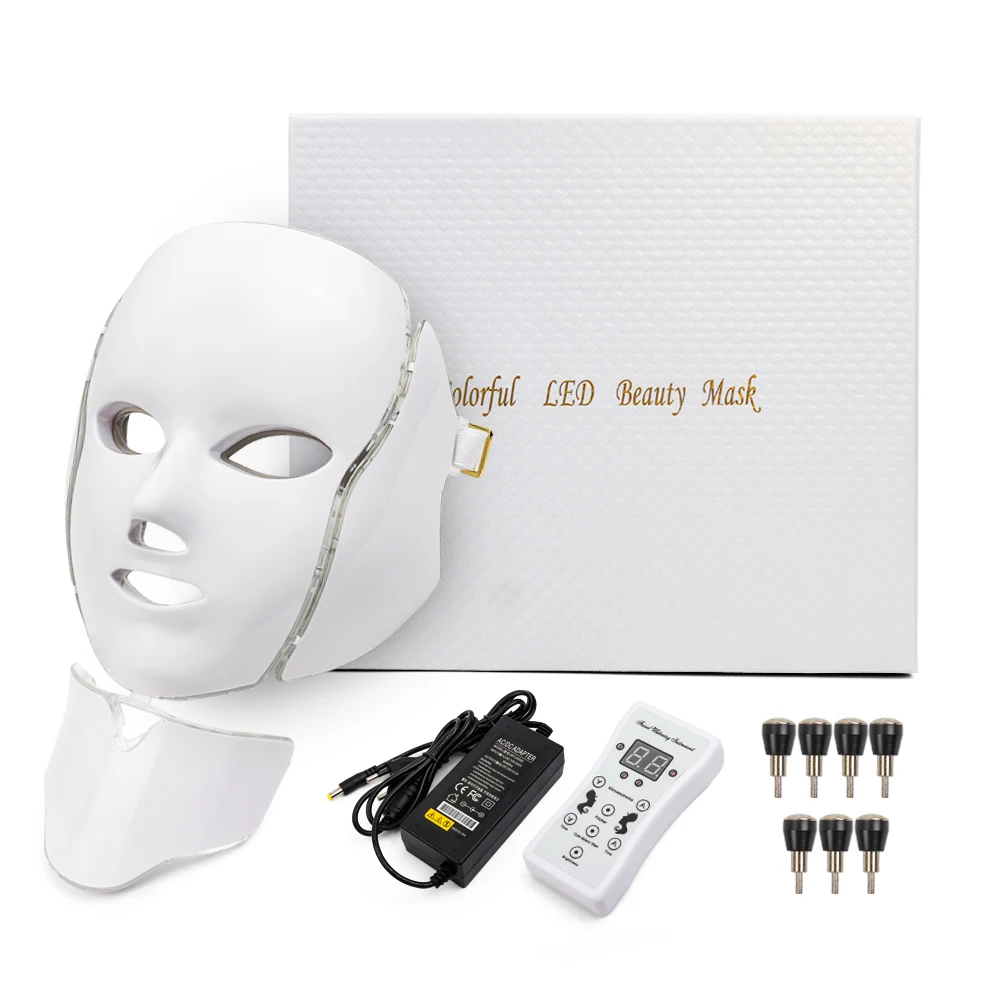 

Led Facial Mask For Face Fashion Photon Therapy Face Mask Machine Light Therapy Acne Mask Neck Beauty Led Mask For Face Women