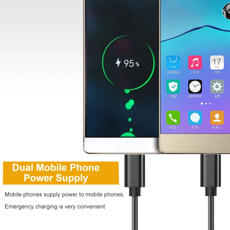 Зарядный кабель с разъемами usb type-c и | Мобильные телефоны аксессуары