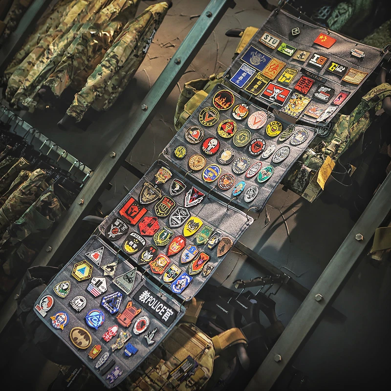 Военный значок ткань для хранения наклеек тактический фон подвесные аксессуары