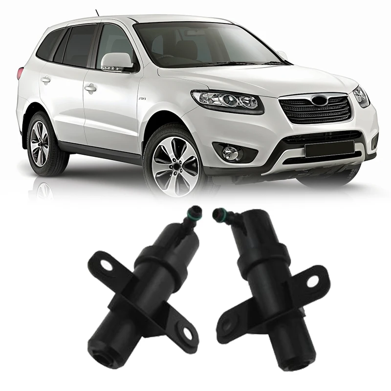 

Front Headlight head light lamp Washer Nozzle for Hyundai Santa Fe Santafe 2.4 2009-2011986712B000 986722B000
