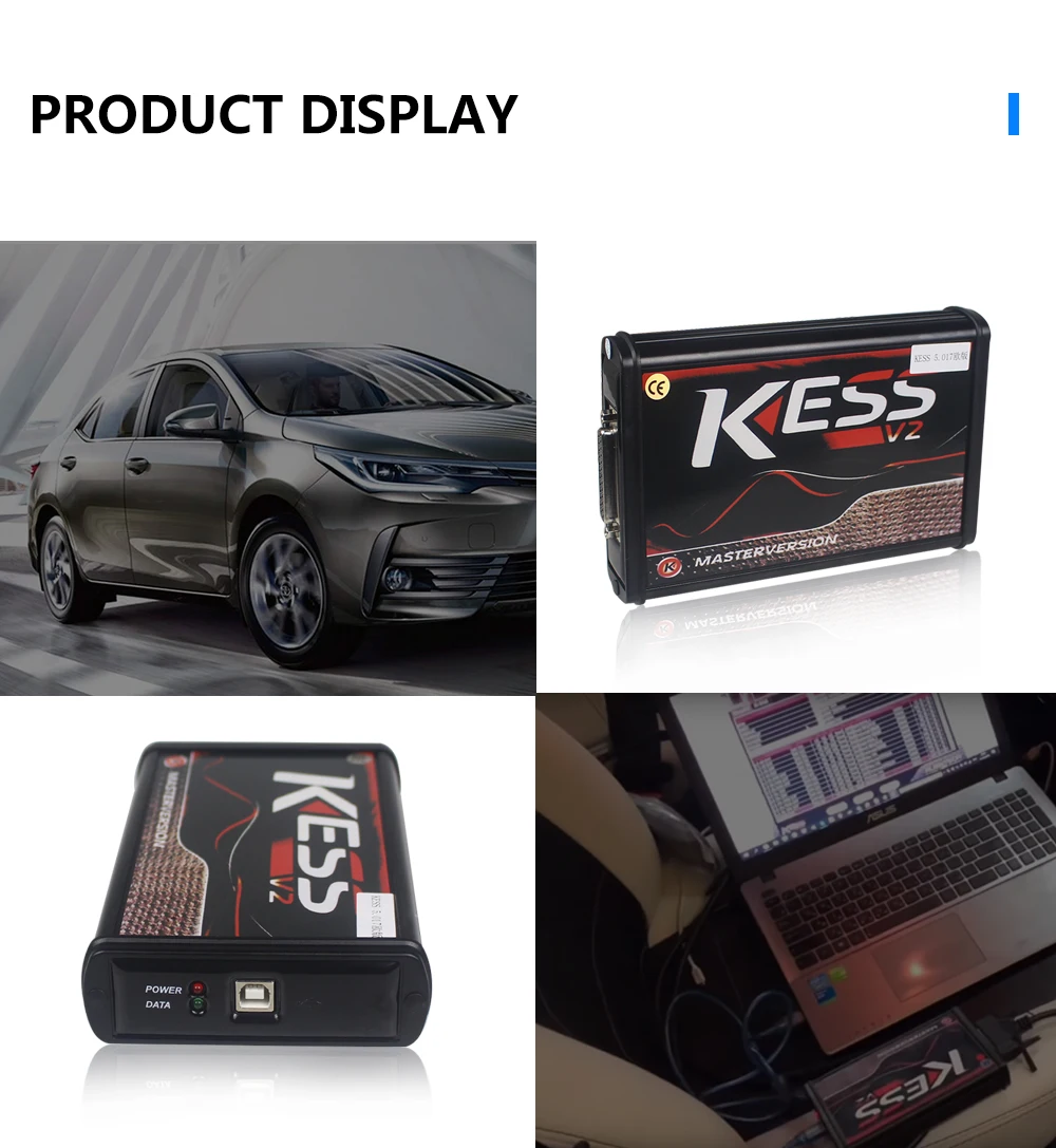 Diaglostic инструмент Kess Версия ЕС V2 V2.47 менеджер Тюнинг набор 5,017 мастер KTAG 7,020 4 светодиодный Kess V5.017 Высокое качество KTAG V7.020