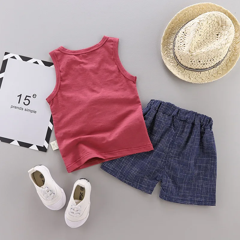 Infant Baby Boy summer clothing outfit sports T-shirt tops + shorts 2pcs sets for newborn baby boys clothes 1st birthday |