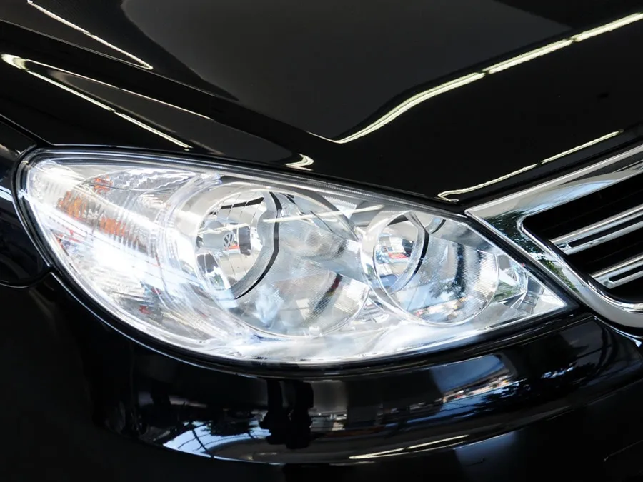 Передние фары абажур лампы прозрачная накладка на фару чехол для фар Volkswagen Lavida 2008