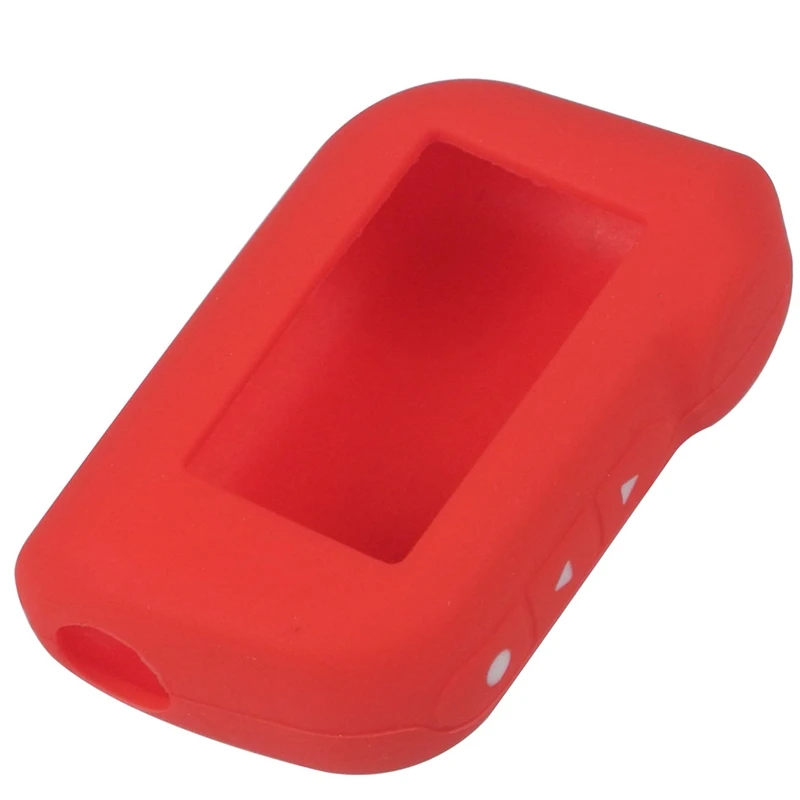 

A93 Silicone Car Key Case For Starline A93 Two Way Car Alarm LCD Remote Controller Fob Cover Key Chain Protector Skin