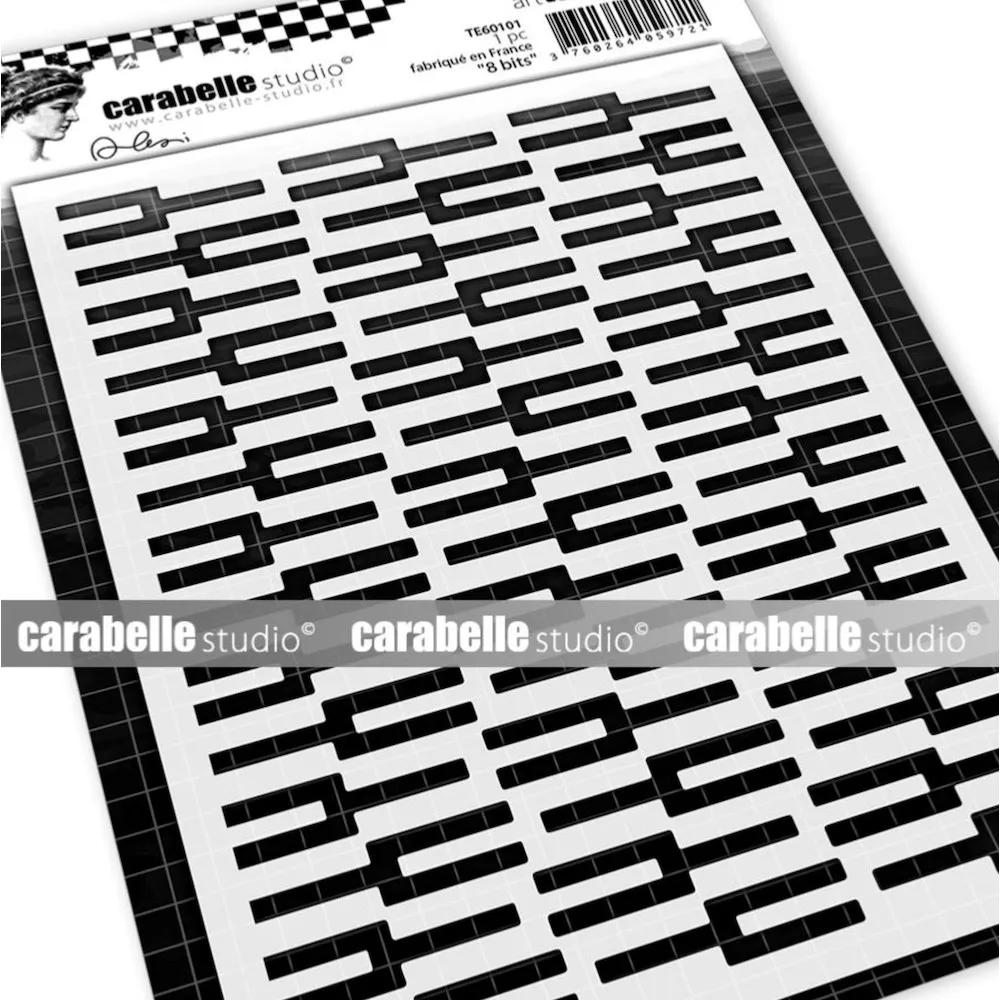 

2022 New 8 Bits A6 Stencil Diy Layered Stencil Painting Scrapbook Coloring Decoration Embossing Craft Diy Greeting Card Template