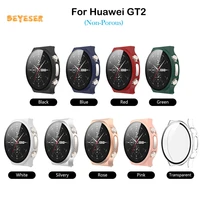 protective case for huawei watch gt 2 pro smartwatch matte watch cover tempered glass replacement full screen protector shell