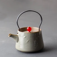 portable pots ceramic retro tea infuser small japanese style minimalist kettle home chinese doniczka kung fu tea set ed50ch