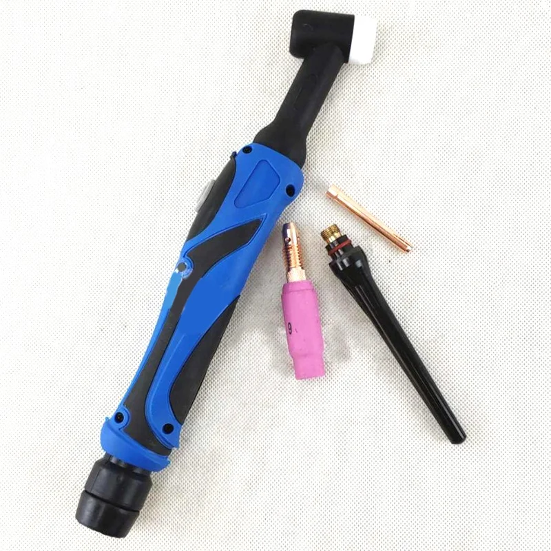 WP-26F TIG фонарь TIG26F аргоновый сварочный WP26 Flex с воздушным охлаждением газ Вольфрам