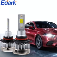 edark led car headlight bulbs h7 h4 bulb h8 h9 h1 h11 hb3 9005 hb4 9006 auto lamps fog lights 6000k white 20000 lm headlamps