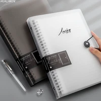 diary 2021 a4 a5 b5 transparent loose leaf binder notebook inner core cover note book journal planner office stationery supplies