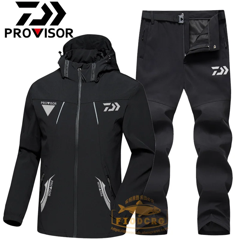 

2022 Reflected Spring Autumn DAWA Fishing Jacket Outdoor Waterproof Fishing Clothes Fishing Set DAIWA Fishing Suit Fishing Pants