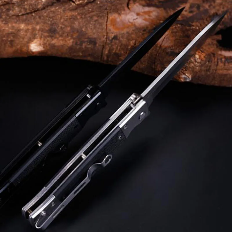 ToughKeng Tactical Multi-function Folding Blade Knife G10 Handle Fishing EDC Tool Knives with Back Clip | Инструменты