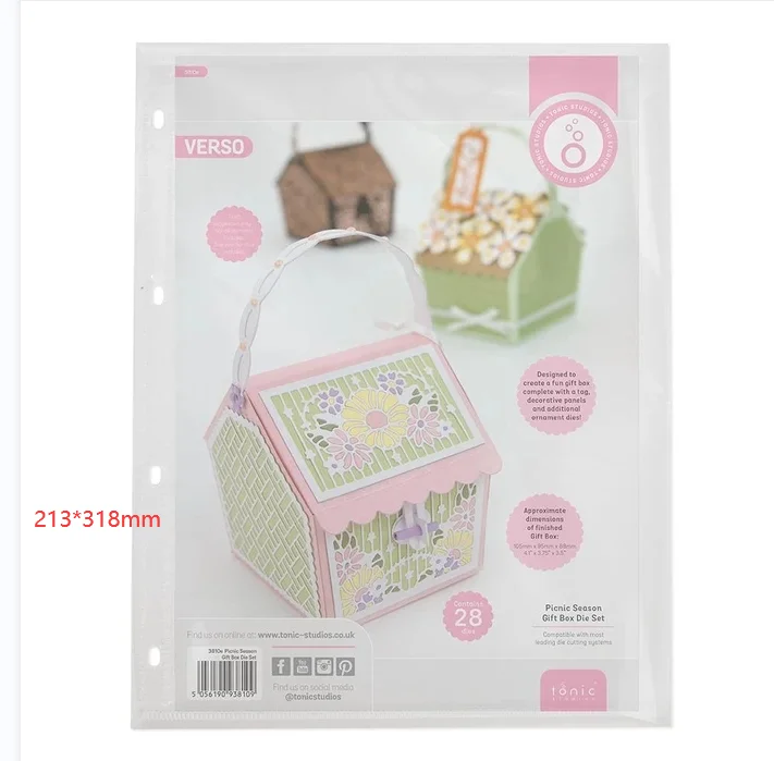 

2021 new New Metal cutting dies season gift boxcut die mold card Scrapbook paper craft knife mould blade punch stencils