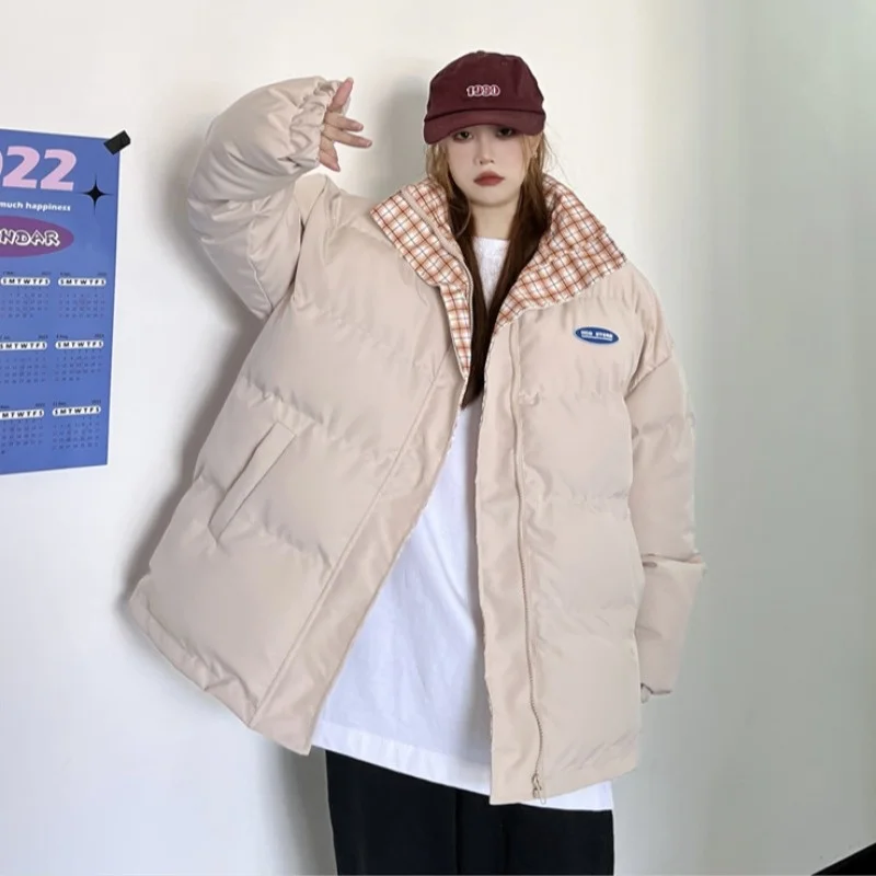 2021 New Winter Jacket Parkas Women Cotton Jacket Hooded Parka Warm Female Cotton Padded Jacket Casual Outwear