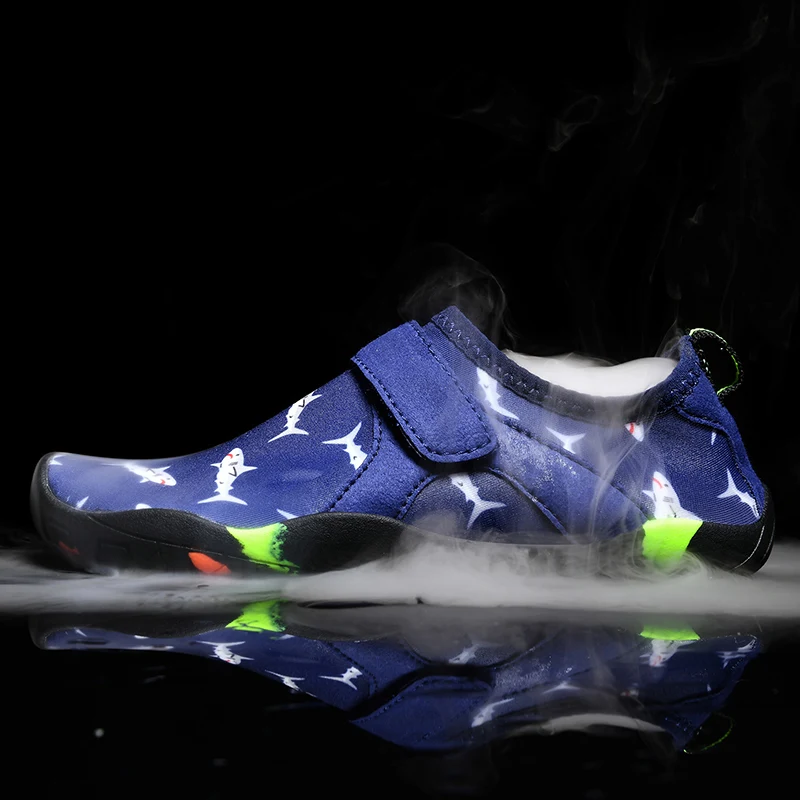 Дышащие босоножки детская обувь для воды детские пляжные Водные Носки Уличная