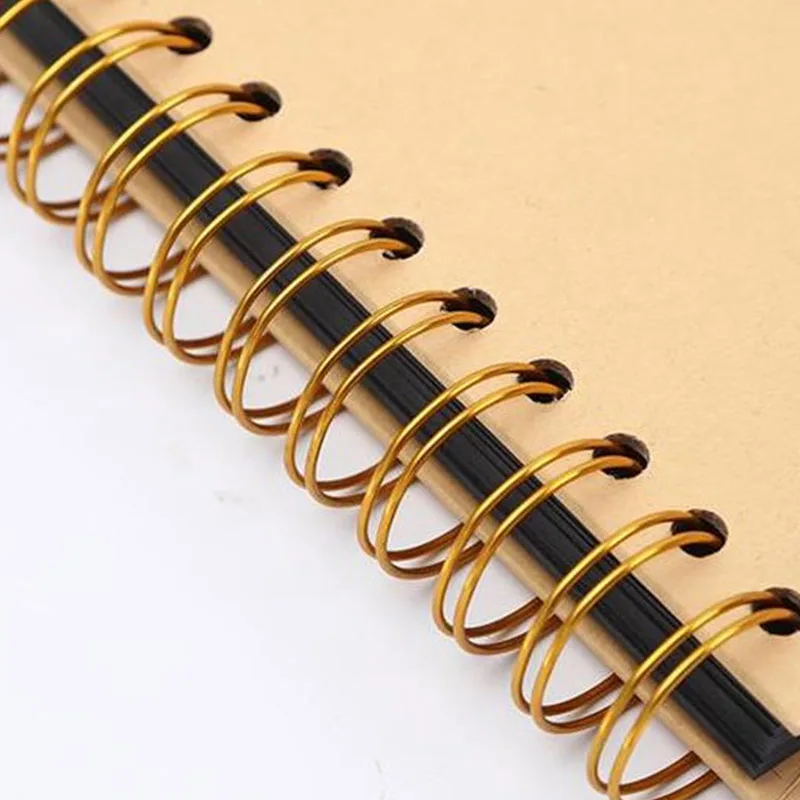 

Retro A5 Photo Album Fashion Yellow Black Ribbon Diy Picture Storage Book Family Saving Memory Souvenir Kraft Paper Scrapbook