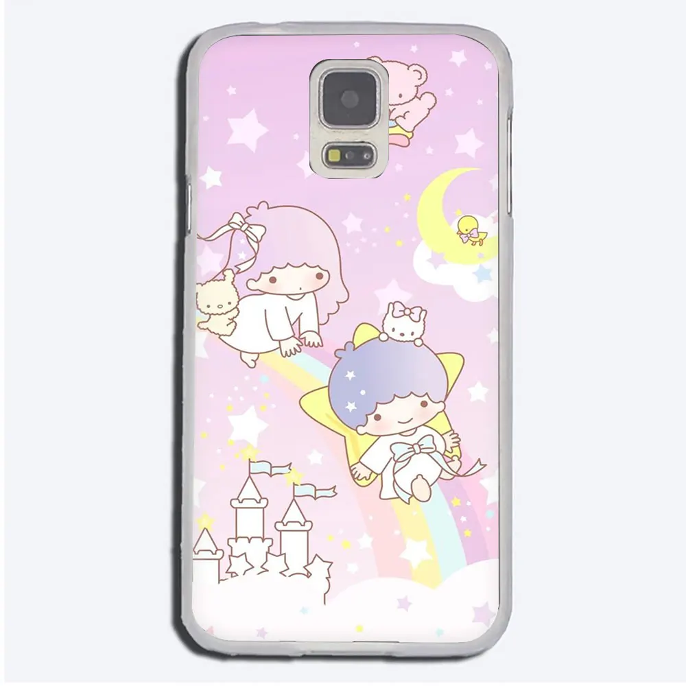 H3 EWAU с рисунками из мультфильма «My Melody» маленький Две звезды жесткий чехол для телефона с рисунком в виде обложка чехол для Samsung Galaxy S6 7 Edge S8 9 10 Plus, Note 8, 9, 10, M10 20 30 40 - Цвет: H3