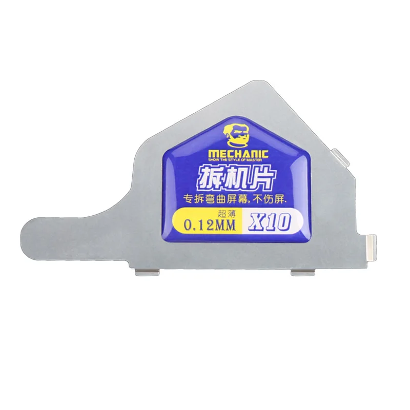 MECHANIC 3D Stainless Steel Card disassembling LCD screen disassemble sheet Opening tools for Mobile Phone Disassemble Repair |