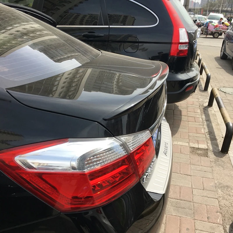 Спойлер для Honda Accord 2014 2015 2016 2017 автомобильное украшение в виде хвостового крыла ABS