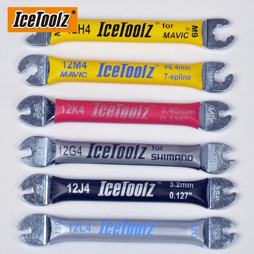 Комплект спицевых ключей Icetoolz Mavic комплект колес 7 мм и 9 12H4 12M4 12K4 12G4 12J4 12L4