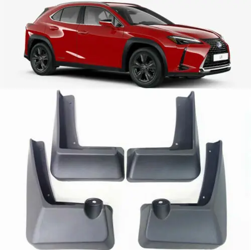 

4pcs Mud Flaps For Lexus UX UX200 UX250H ZA10 2019 2020 Mudflaps Splash Guards Front Rear Mud Flap Mudguards Fender Flares