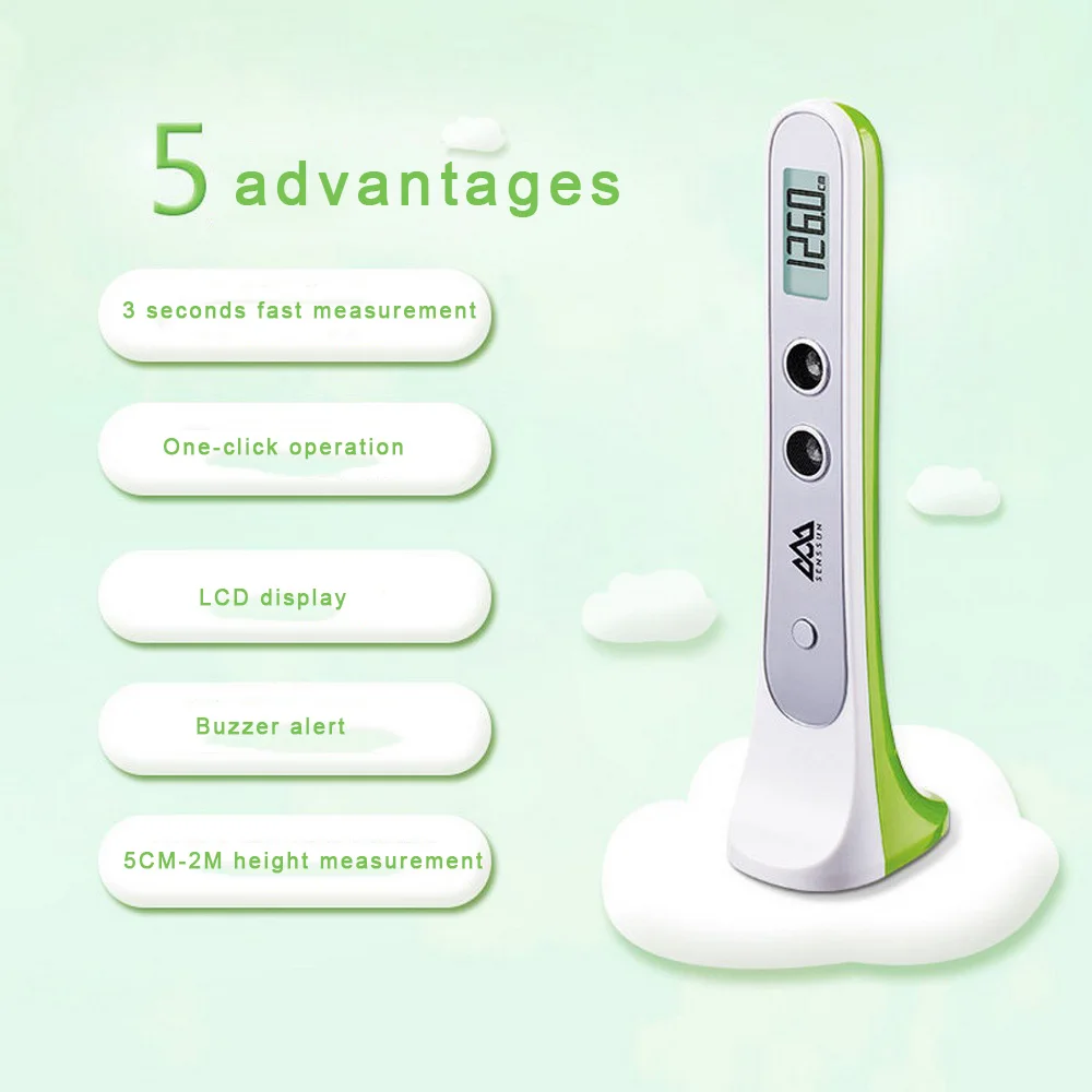 Портативный ультразвуковой стадиометр устройство для измерения высоты детей и