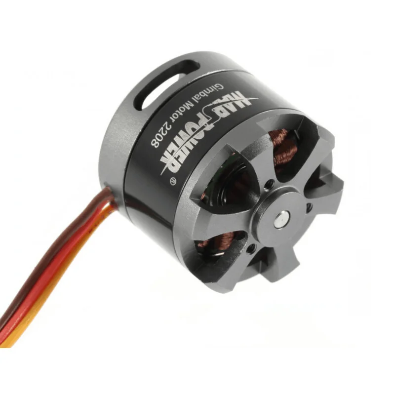 Оригинальный бесщеточный карданный двигатель 2 шт./лот 2208 80T для крепления