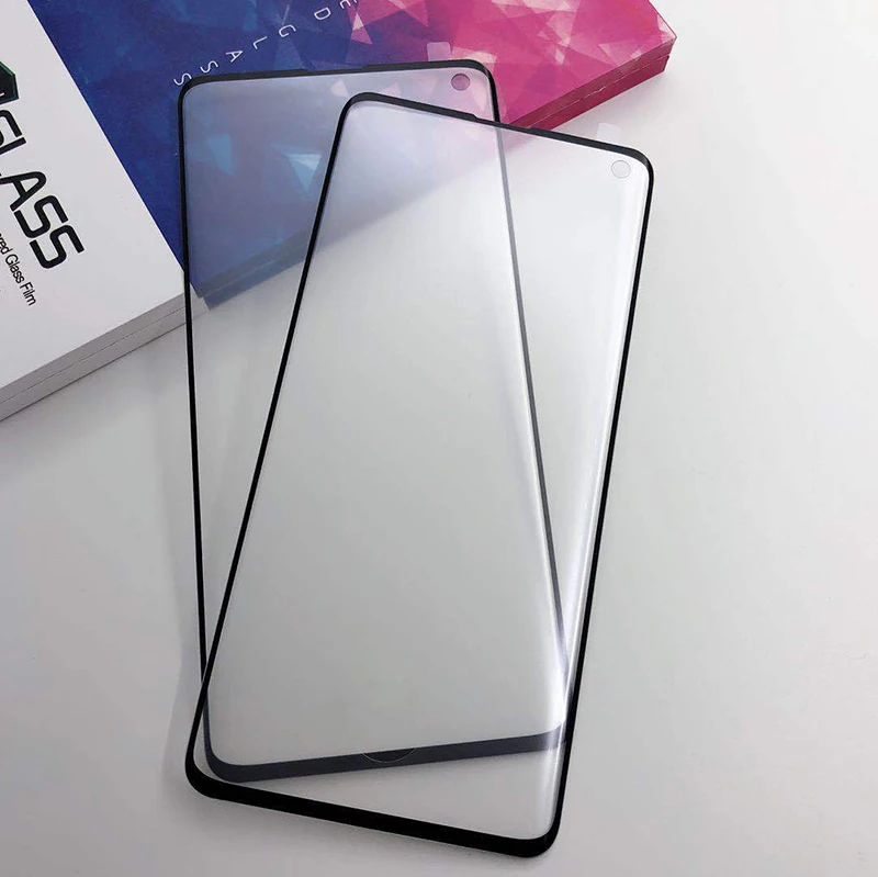 For S10 UVR 3D Чехол, матовое закаленное стекло для samsung Galaxy S10 S9 S8 Plus Note 8 9, без отпечатков пальцев, матовая защита экрана - Цвет: For S10