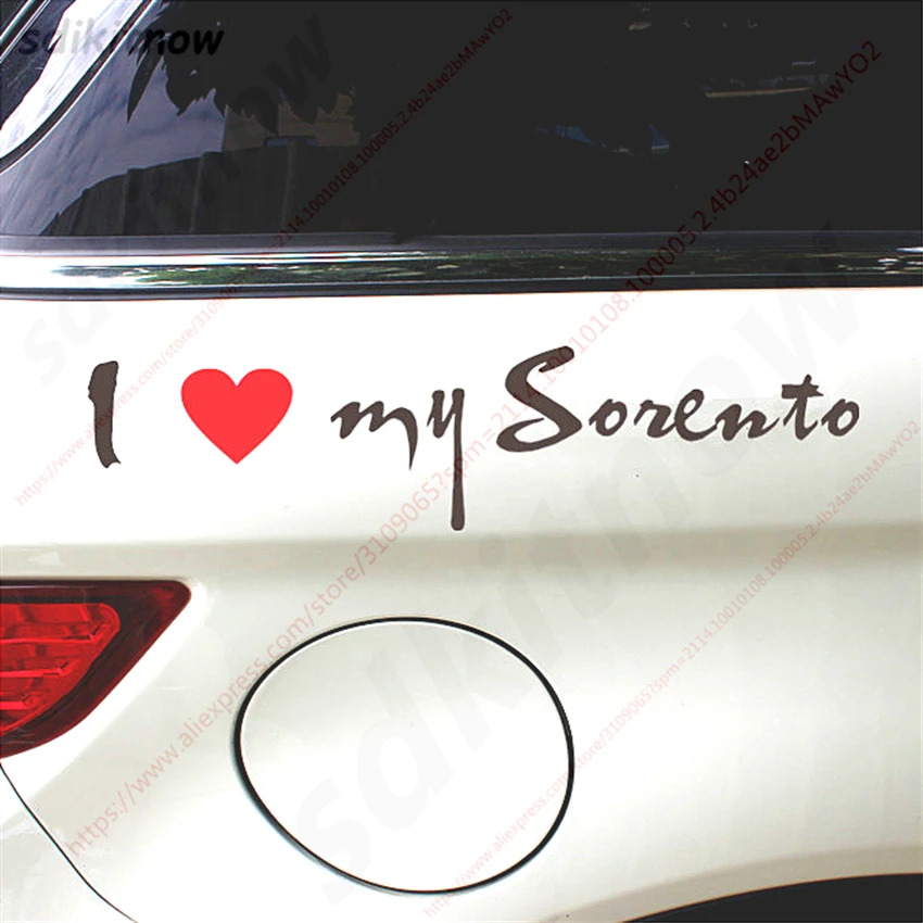 28x6 8 см наклейка на кузов автомобиля бампер Стайлинг украшение окно для kia sorento 2011