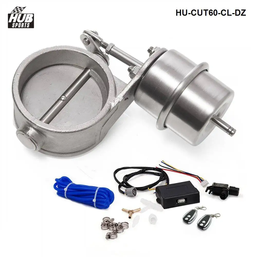 

Выхлопной Клапан управления вырез 1/4 "60 мм Труба закрывается стиль с вакуумным приводом с беспроводным пультом дистанционного управления