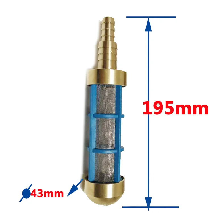 Фильтр для всасывания воды высокого давления фильтр из чистой меди Пылезащитный