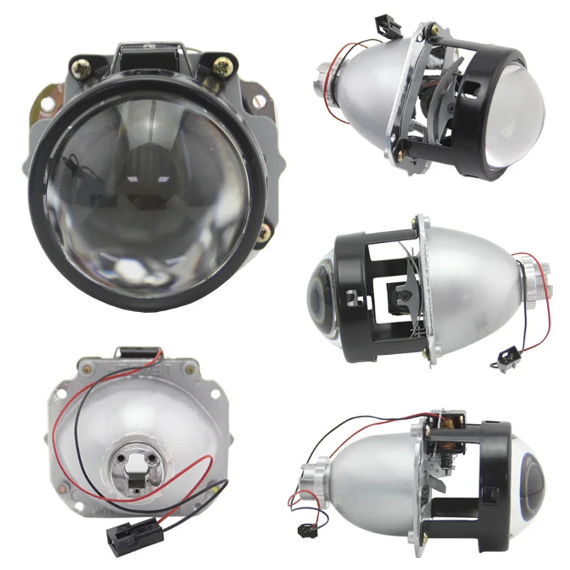 SHUOKE 2,5 дюймов d2s d2h би ксенон HID объектив проектора RHD LHD Halo Hella Bixenon автомобильный Стайлинг модифицированный для сборки автомобиля