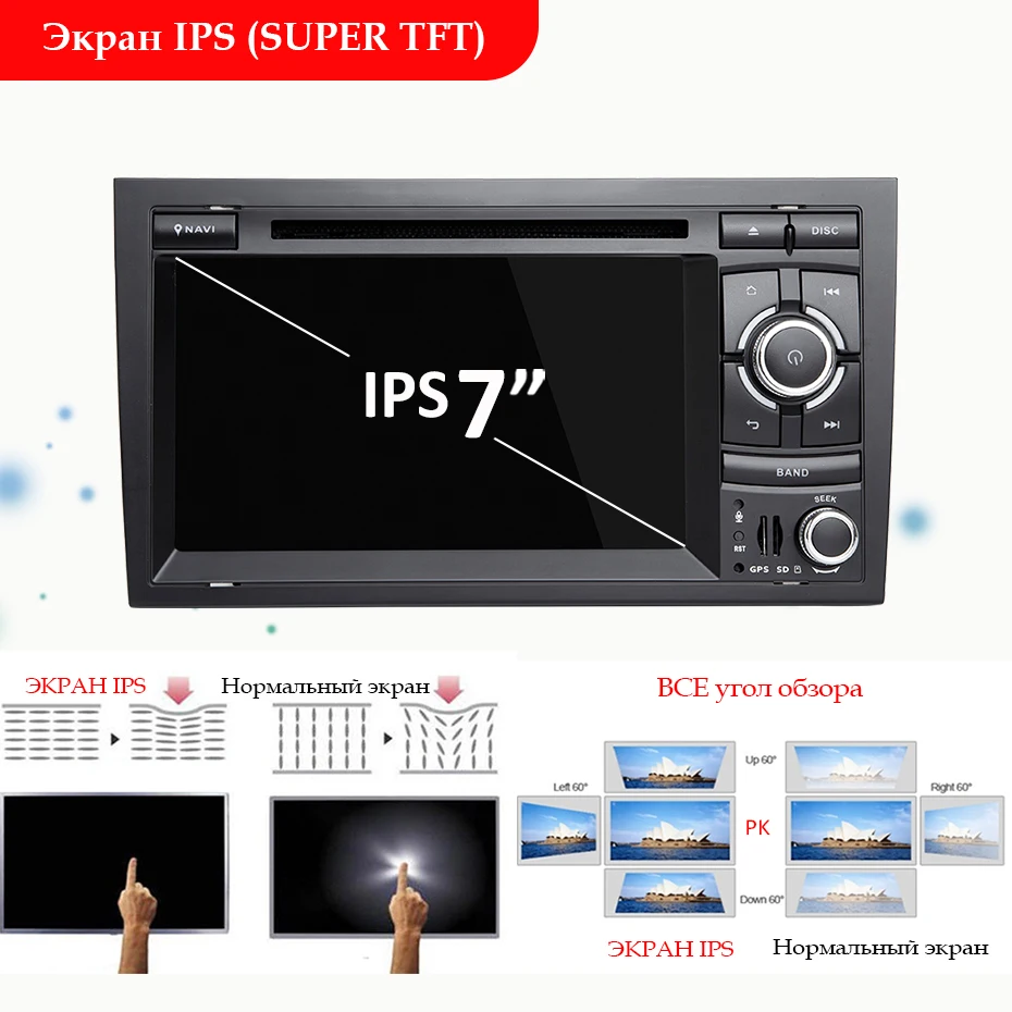 DSP ips 4G 64G 8 CORE 2 Din Android 9 Автомобильный мультимедийный dvd-плеер gps для Audi A4/S4/RS4/B6/B7/SEAT/Exeo автомобильный Радио стерео DVR obd2