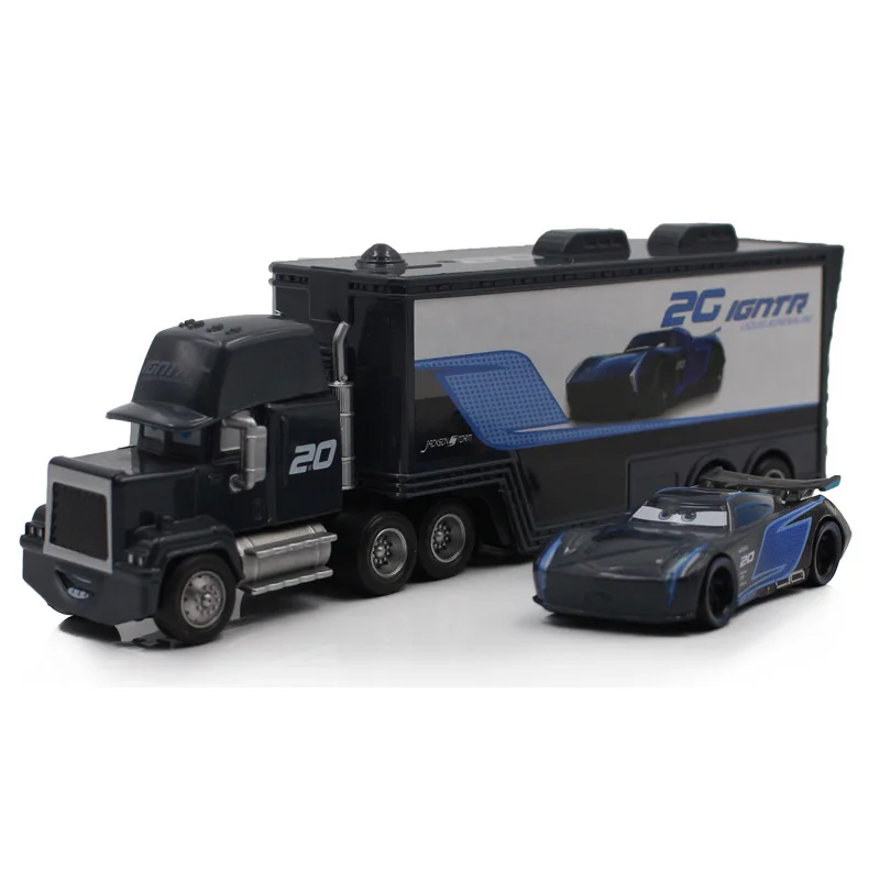 Машинки Disney Pixar тачки 3 2 игрушка Молния Маккуин Джексон шторм Мак металлические