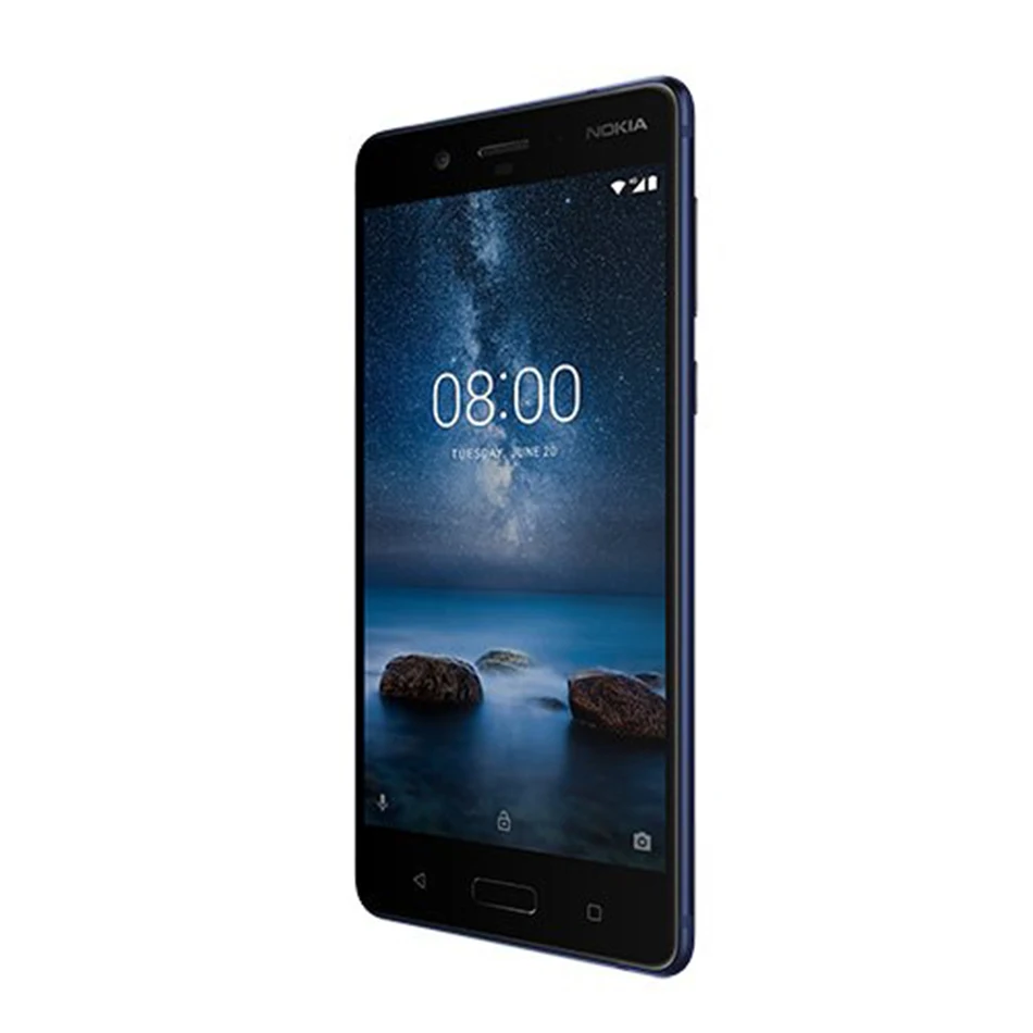 Мобильный телефон Nokia 8 Ta 1012 4 Гб + 64 ГБ 5 3 дюйма Snapdragon 835 двойная задняя камера 13 МП NFC