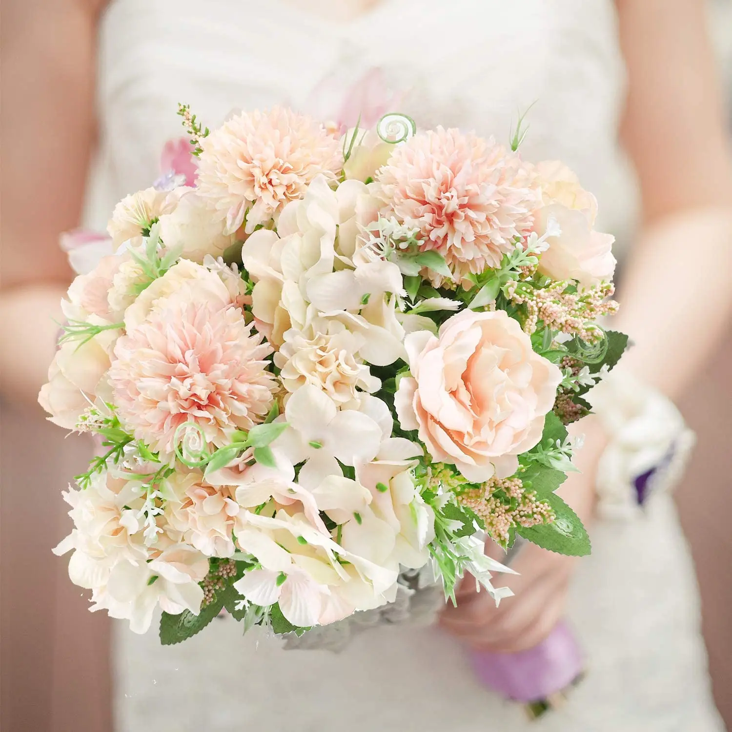 Искусственные цветы шелковая Гортензия искусственная Камелия букет роз для