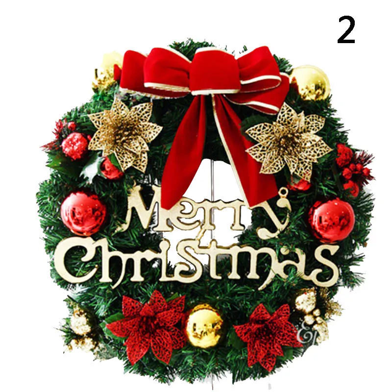 Рождественский венок искусственная зелень ель декоративный шар Подарочная