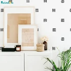 Современные линейные настенные стикеры в стиле бохо для детской комнаты, гостиной, скандинавский Декор для дома, самоклеящиеся фрески, виниловые подарки сделай сам YT5037