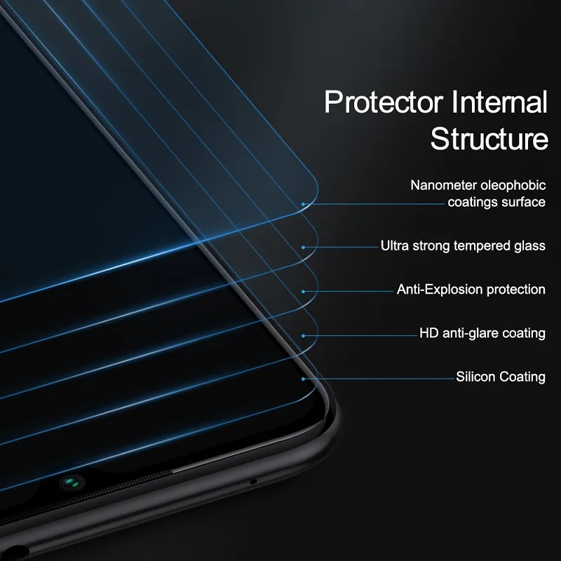 Оригинальное закаленное стекло для Blackview BV6800 Pro протектор экрана усиленная