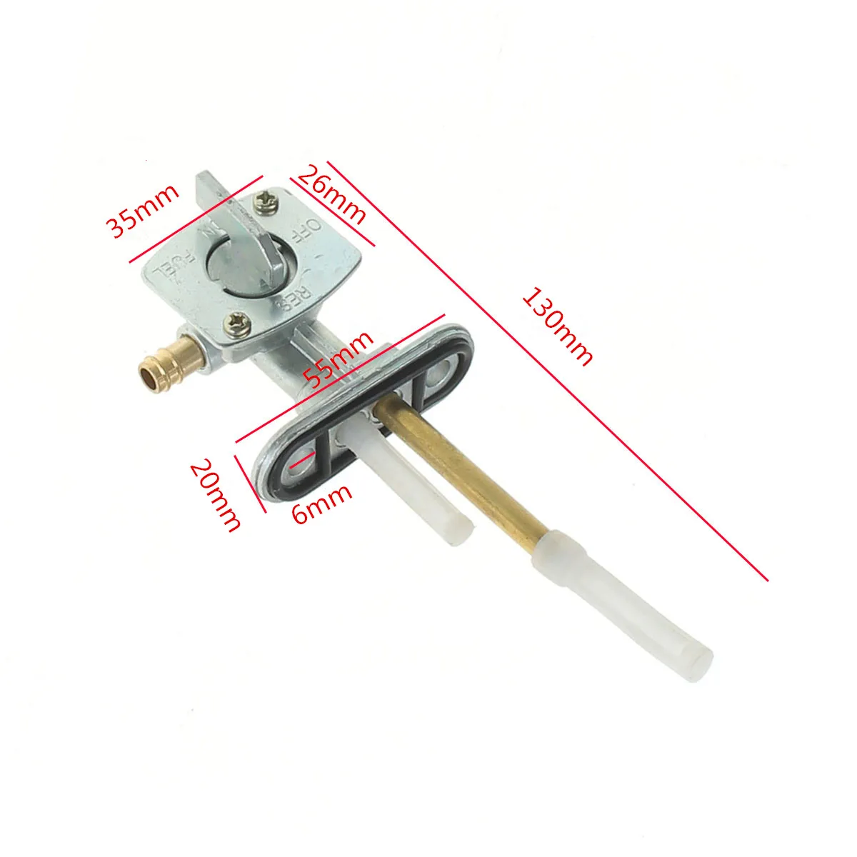 Hot New Motorcycle Gas Fuel Petcock Tap Valve Switch Pump For Yamaha Blaster 200 YFS200 1988-2006 Metal Plastic | Автомобили и