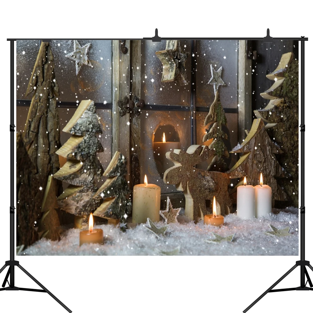 

Фотофон Lyavshi Рождественский Декор окна Звезда ночь Фотофон фото студия фотосессия реквизит ткань