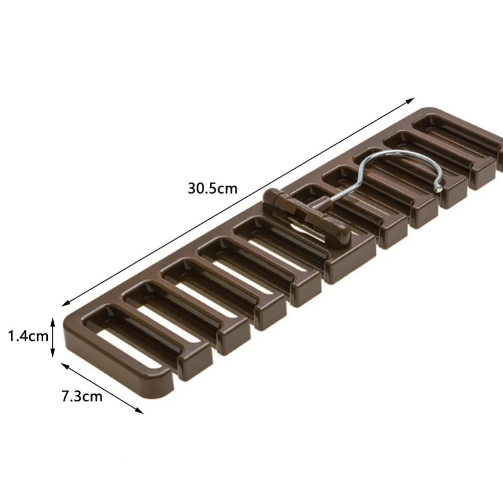 10 ячеек стеллаж для хранения органайзер галстука ремень экономии пространства