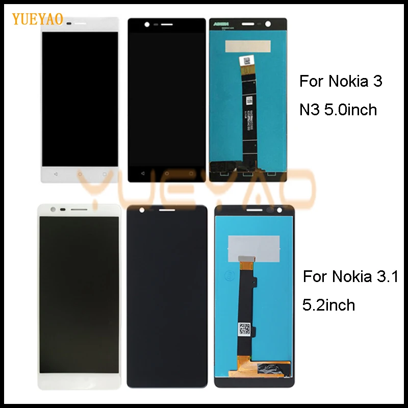 ЖК дисплей для Nokia 3 сенсорный экран TA 1020 1028 1032 1038 1 1049 1057 1063 1070 1074 Plus дисплей|Экраны