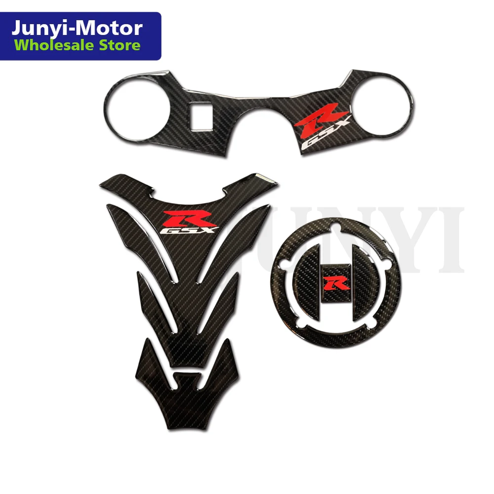 Для Suzuki GSX R GSXR1000 2005 2006 K5 K6 крышка бака наклейка передний конец верхний зажим