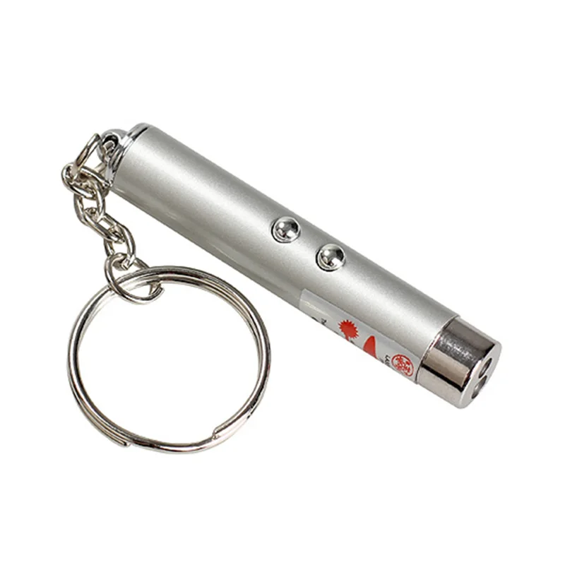 

Mini 2 in 1 Keychain Plus Flashlight Portable LED Light Torch for Emergency Camping HK3
