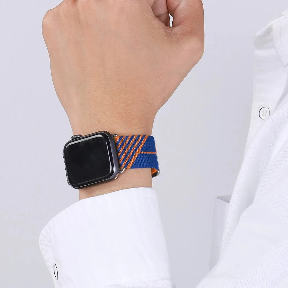 Ремешок для Apple watch band 44 мм 40 браслет прыжков подходит iWatch 42 38 Series 5 4 3 Se 6 | Наручные