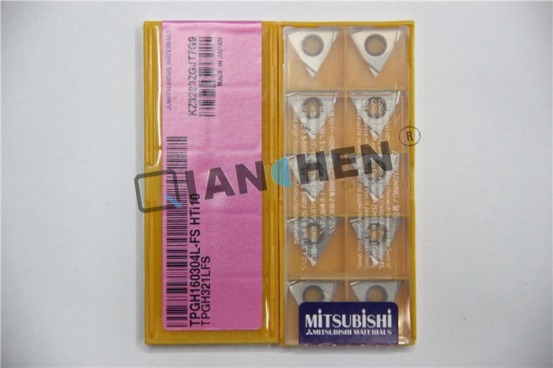 Mitsubishi 10pcs/lot TPGH160304L-FS Hti10 CNC Inserts face Mill Lathe Tools Cutter Internal Turning Tool Hard Alloy Инструменты